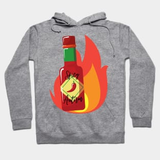 Spicy Autism, Flaming Hot! Perfect Gift for Proud Autistics Hoodie